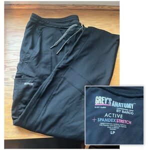 Grey's Anatomy Scrub Black Pants